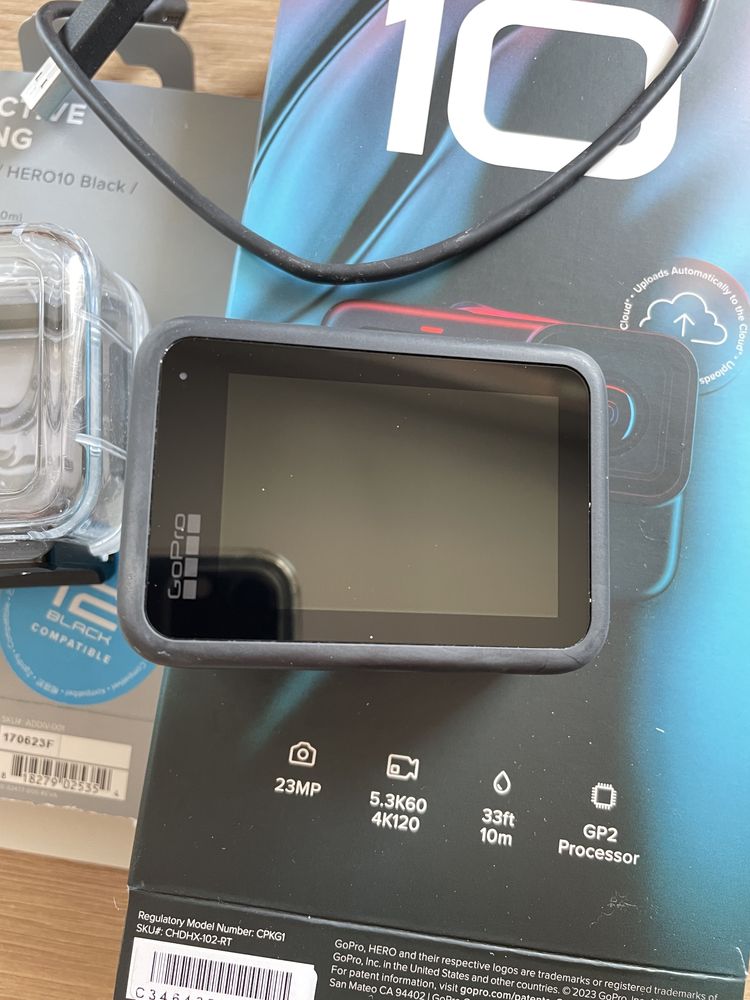 Kamera GOPRO 10, jak nowa, plus obudowa!