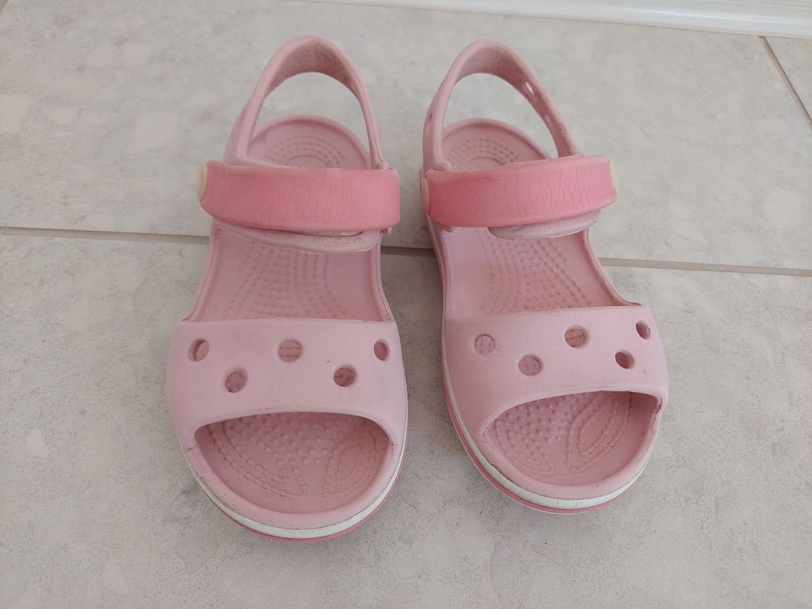 Босоніжки Crocs на дівчинку, розмір 8