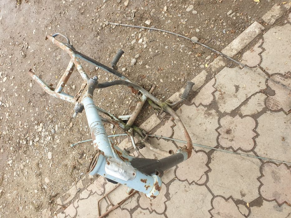 Мотоцикл Днепр мт-650 на ходу