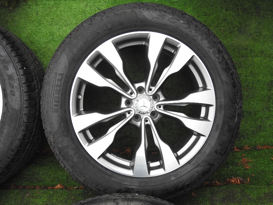 4xAlufelgi Mercedes 20''5x112 ET53,5 8,5J Oryginał A292 Igła