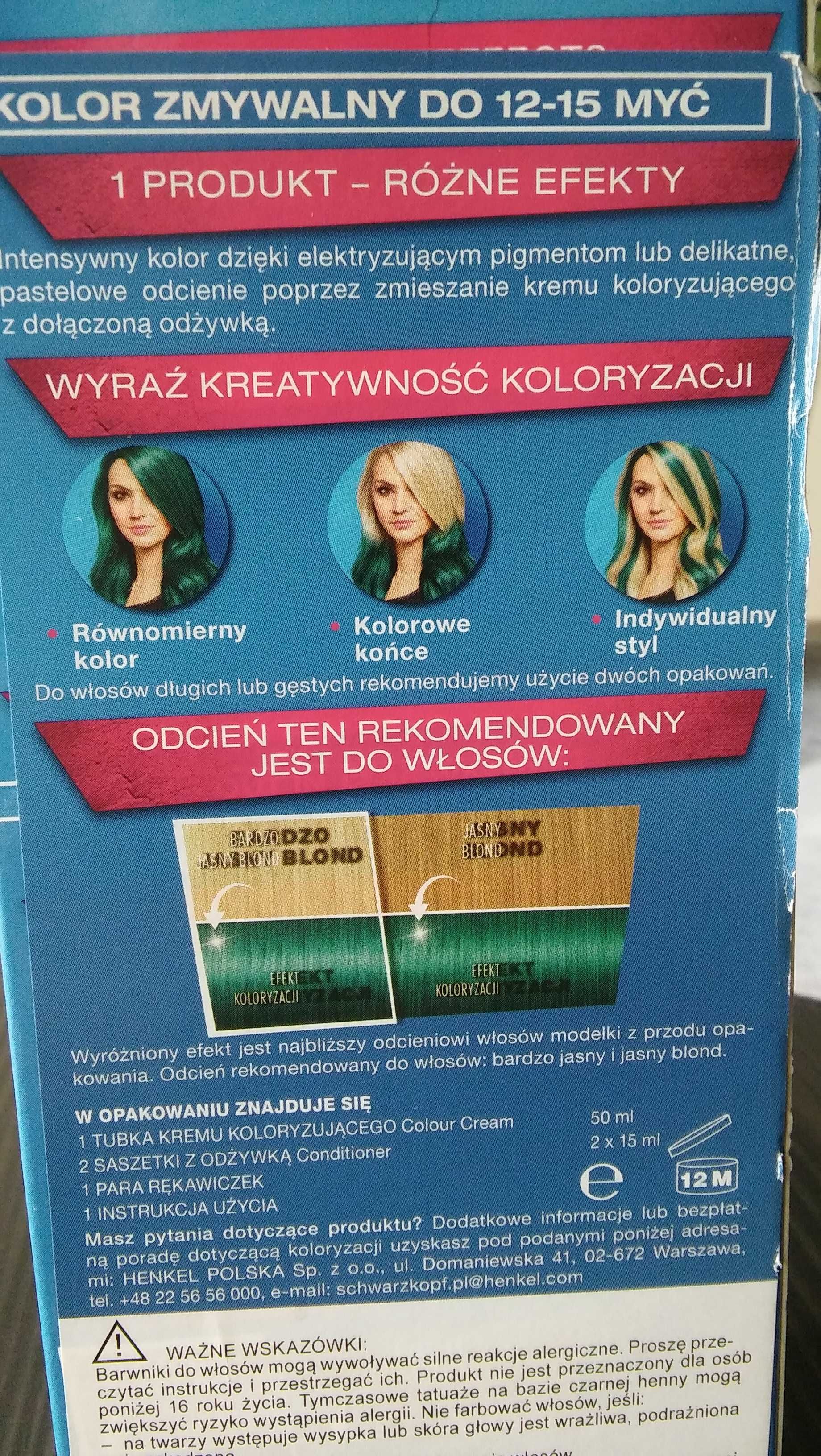 Szampon koloryzujący Schwarzkopf