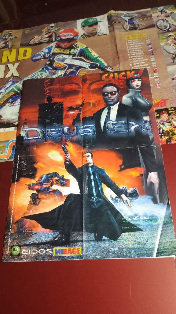 CLICK! Plakat Finał Fantasy VIII, Faust, Outkast, Deus Ex klasyk