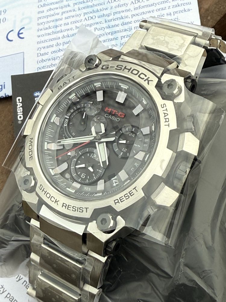 Nowy gwarancja paragon G-shock Casio MTG B3000D