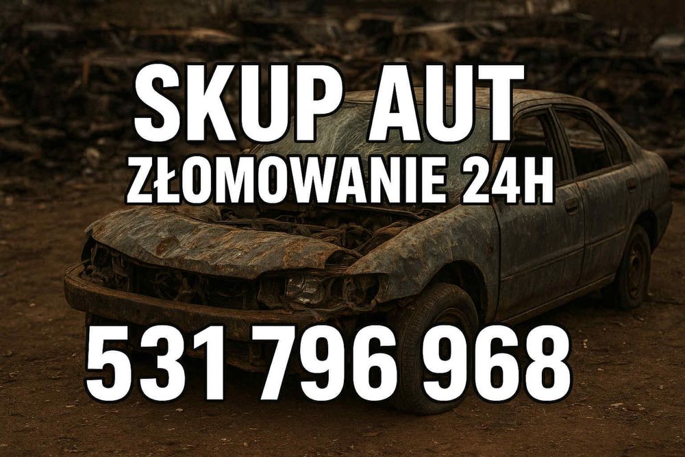 Skup aut w każdym stanie – gotówka od ręki + złomowanie