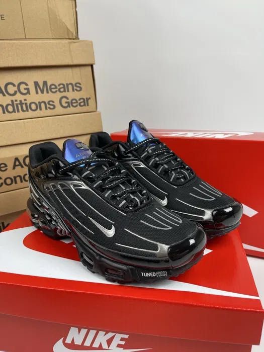 Кросівки Nike Air Max Plus 3 TN Black кроссовки найк 40,41,42,43,44,45