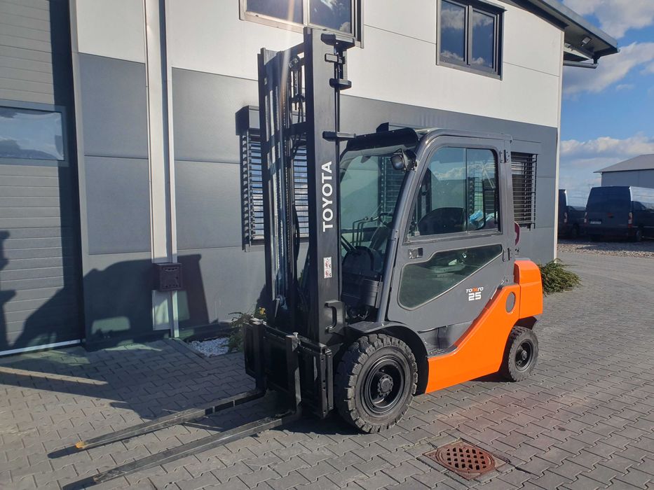 Wózek widłowy Toyota 8FGF25 Kabina  Ogrzewanie 8FG20,8FGF30 2011r