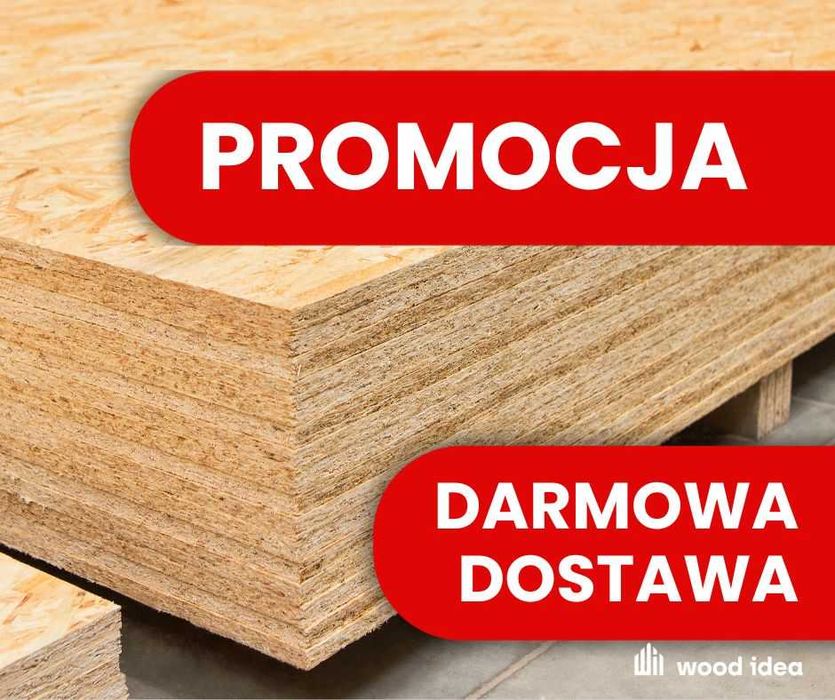 Płyta OSB Swiss Krono 15x1250x2500 mm darmowa dostawa Wrocław PROMOCJA