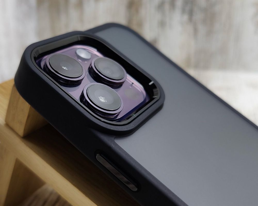 Чехол матовый Matt Bezel Case на iPhone 14 Pro Max/ 14 Pro и др. Чохол