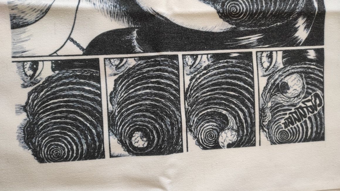 Tote Bag Junji Ito Uzumaki Nova