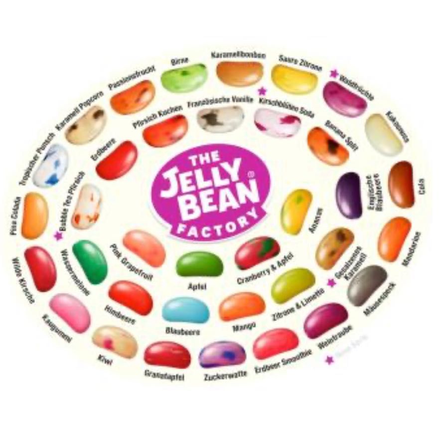 Jelly Bean ферма Гарри потера з різними смаками