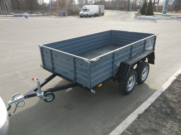 Аренда прицепа, прокат прицепа с тентом.