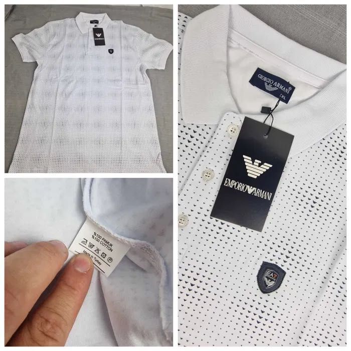Koszulka męska polo LV Louis Vuitton Armani
