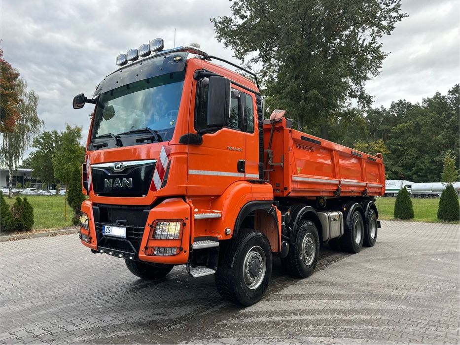 MAN TGS  MAN TGS 8x8 Nowe Turbo ASO serwisowany automat hydro burta