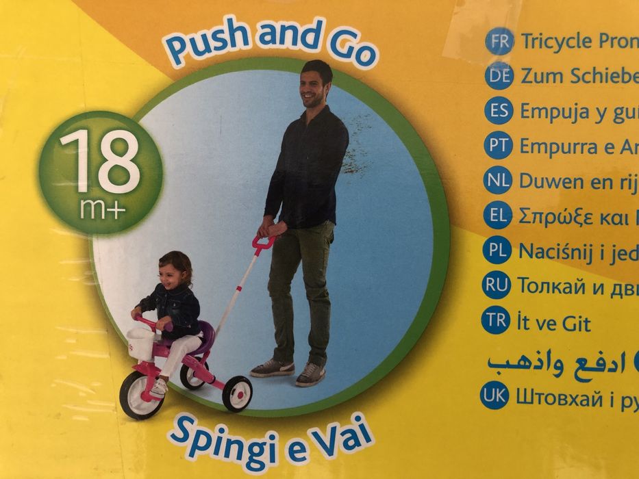 Triciclo de menina da Chicco