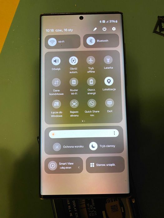 Oryginalny używany wyświetlacz Samsung S22 Ultra 5G SM-S908