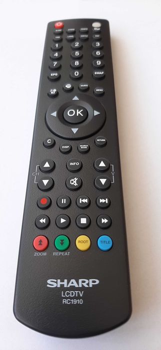 Oryginalny pilot SHARP LCDTV RC1910