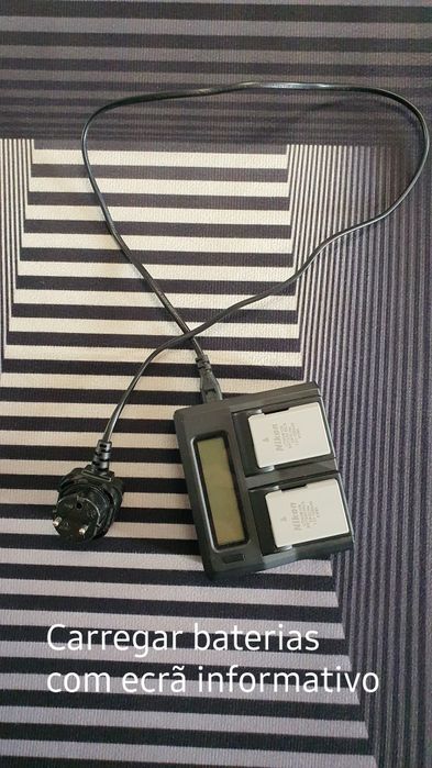 NIKON D5500 com duplicador bateria