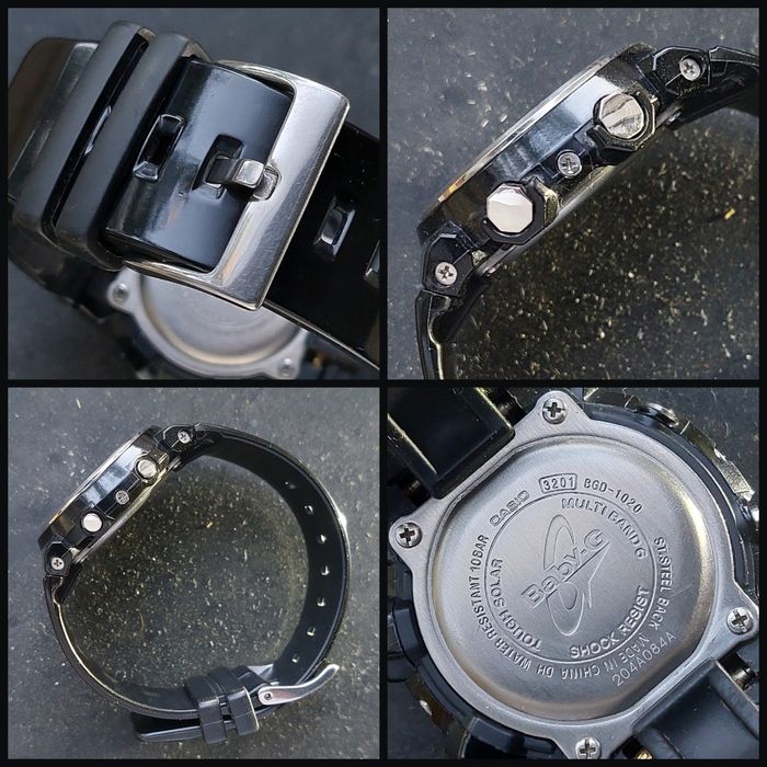 Годинники на сонячній енергії, протиударні та легкі CASIO Baby-G