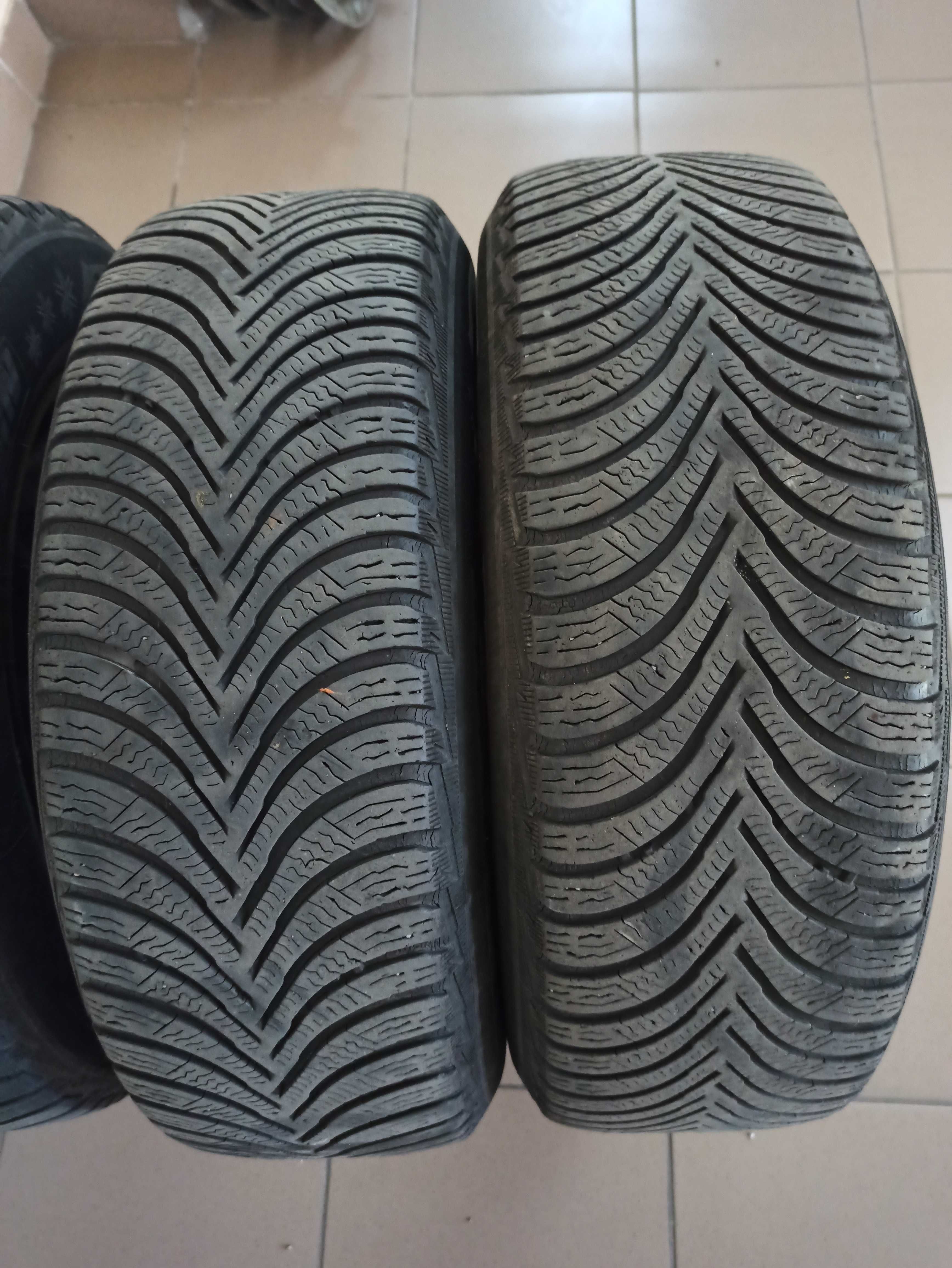 Комлект б/у колес Michelin 195/65 R15 - 4 шт. Зимняя резина.