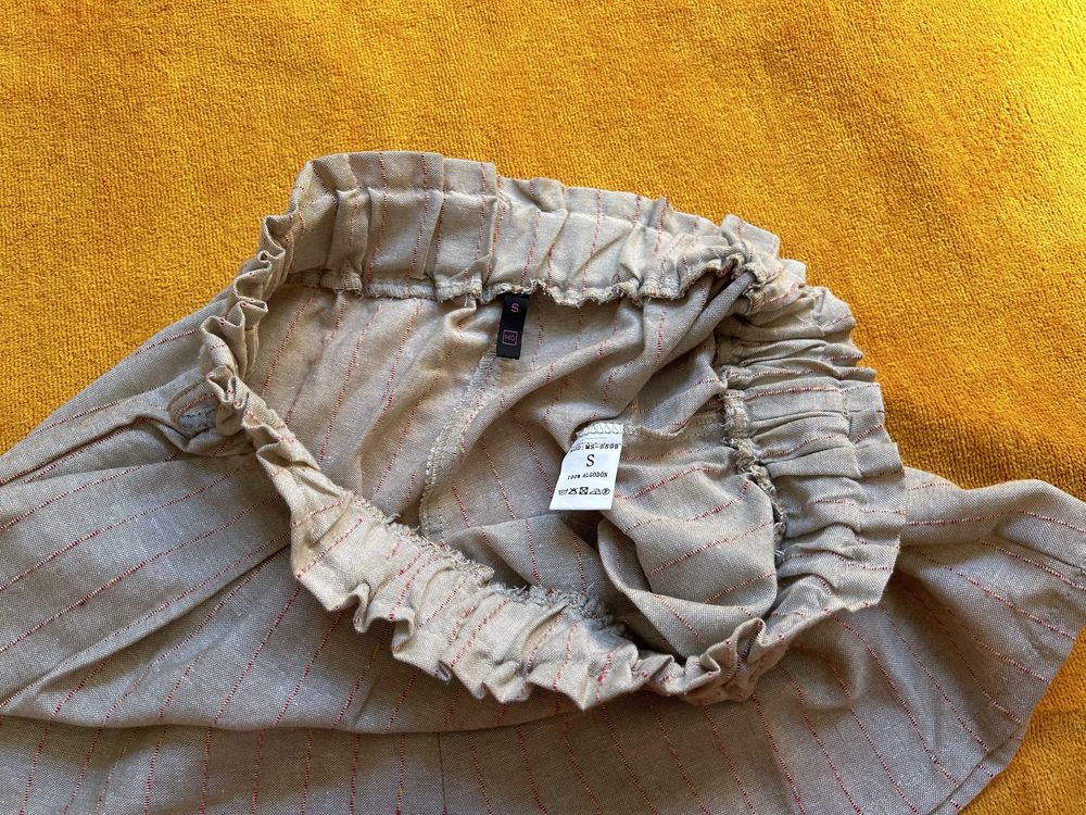 Calções oversized 100% algodão. Nunca usados.