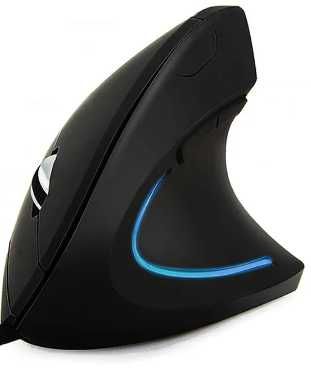 Rato sem fio USB Vertical Ergonómico computador portatil tablet LED NO