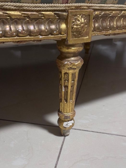 Sofa z fotelami w stylu ludwikowskim