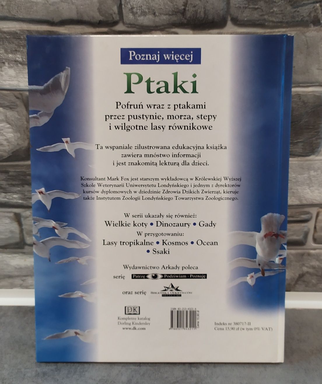 Książka dla dzieci " PTAKI - Poznaj Więcej "
