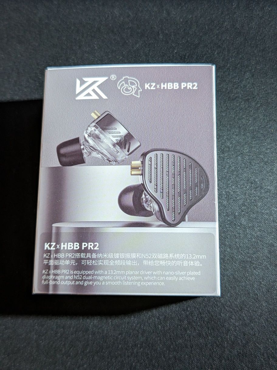 Навушники планарні KZ PR2 (KZ x HBB PR2) чистий звук hi-res якість