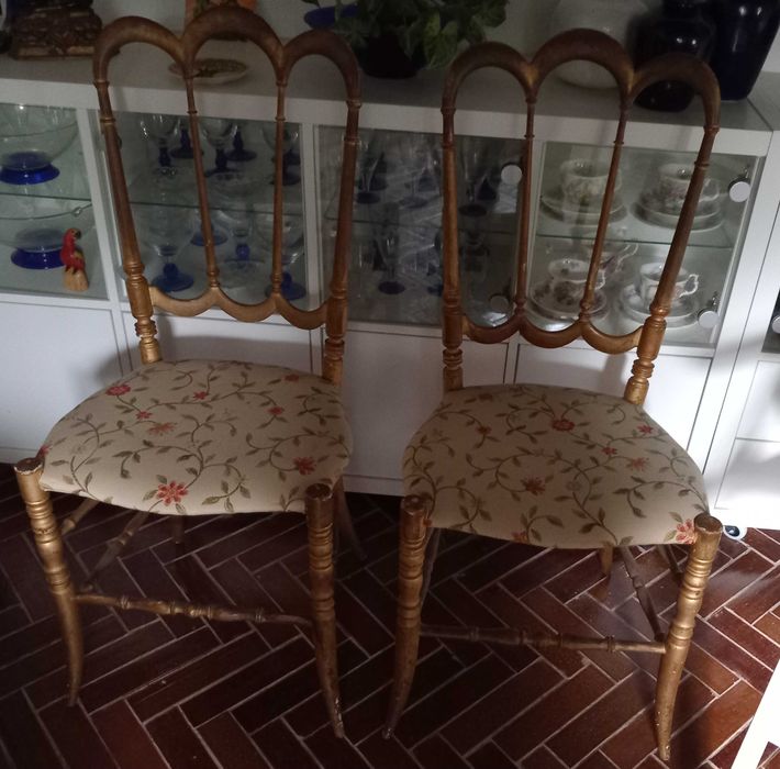 Cadeiras Chiavari anos 60