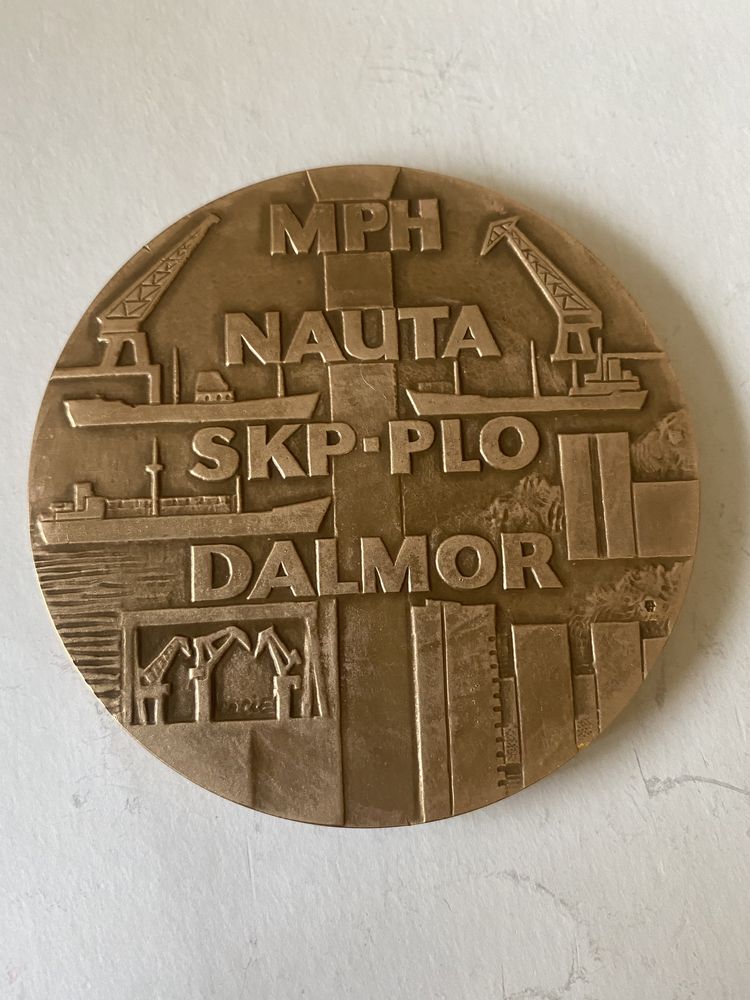 Medal 60 Lat miasta Gdyni 1986. Mennica Państwowa