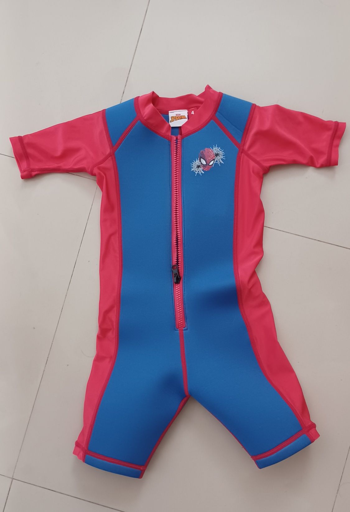Fato Natação Spiderman Criança