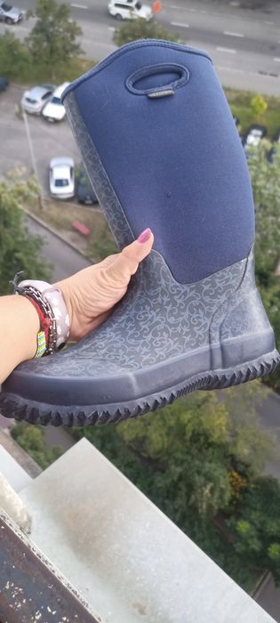 Неопренові чоботи, зимові жіночі чоботи 37