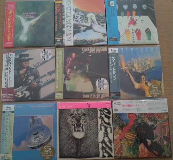 LP's, CD's, DVD's novos e usados, edições Japonesas (Raridades)
