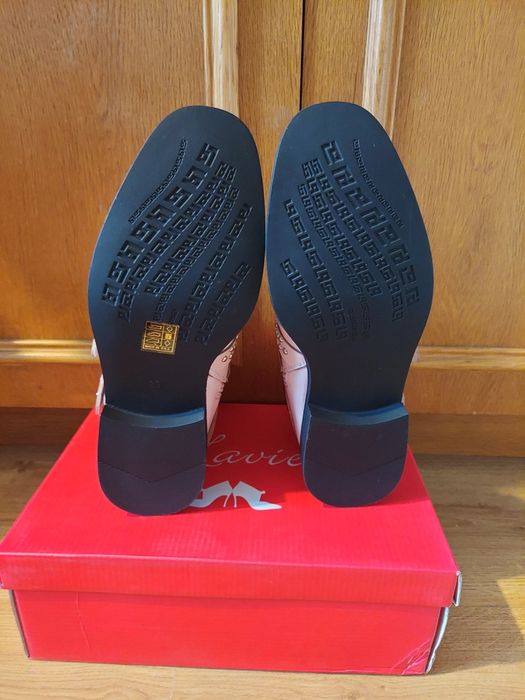 Buty damskie  pudrowy róż