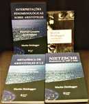 Heidegger, Julia Kristeva e Lyotard - pack de livros