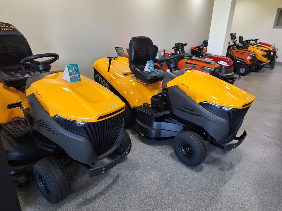 DUŻY NOWY Traktorek Kosiarka STIGA 18KM 792W 2 V-Twin KOSZ