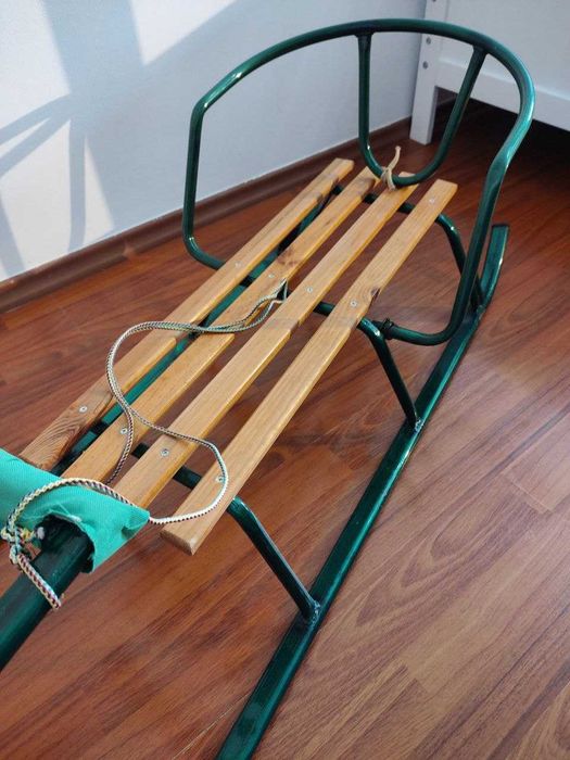 Продам санчата з батьківською ручкою