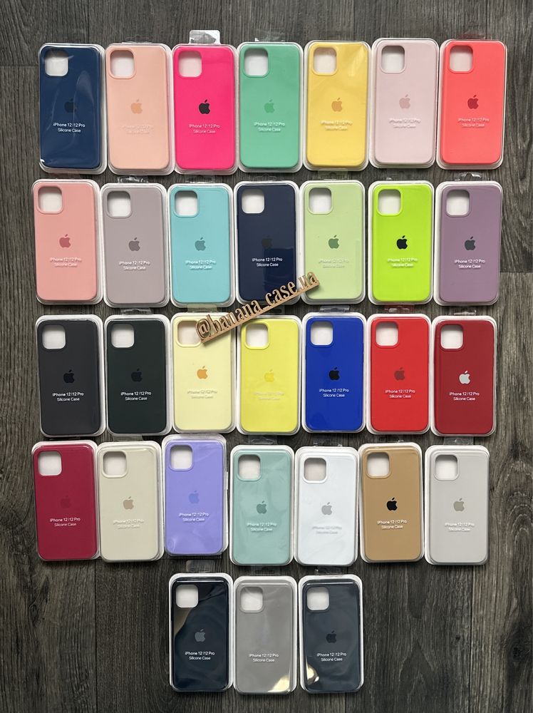 Premium Чохол Silicone case для iPhone 12 | Чехол на Айфон 12 pro