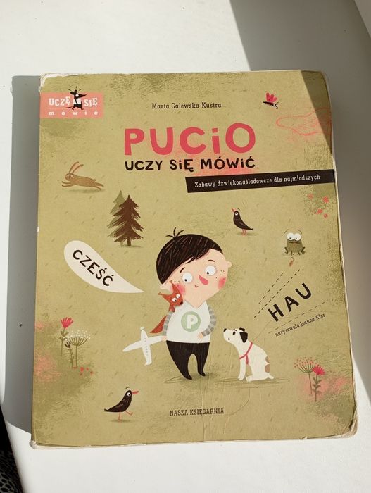 Pucio uczy się mówić