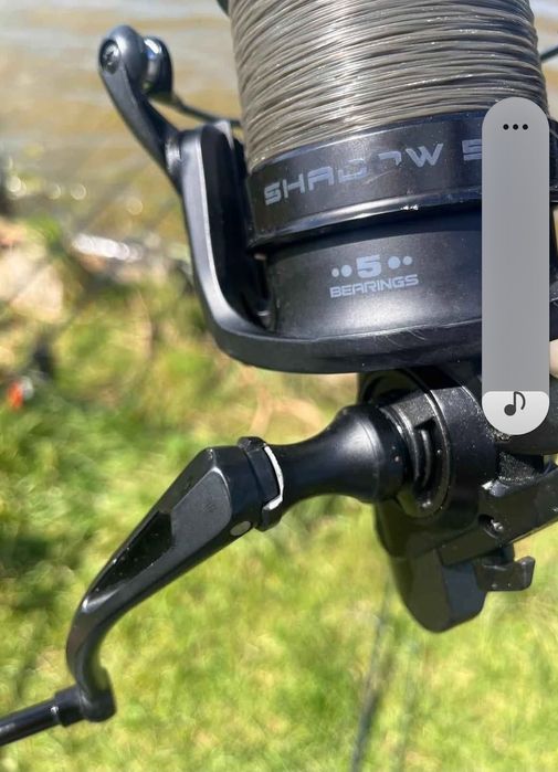 Zestaw karpiowy wędka + kołowrotek z żyłką