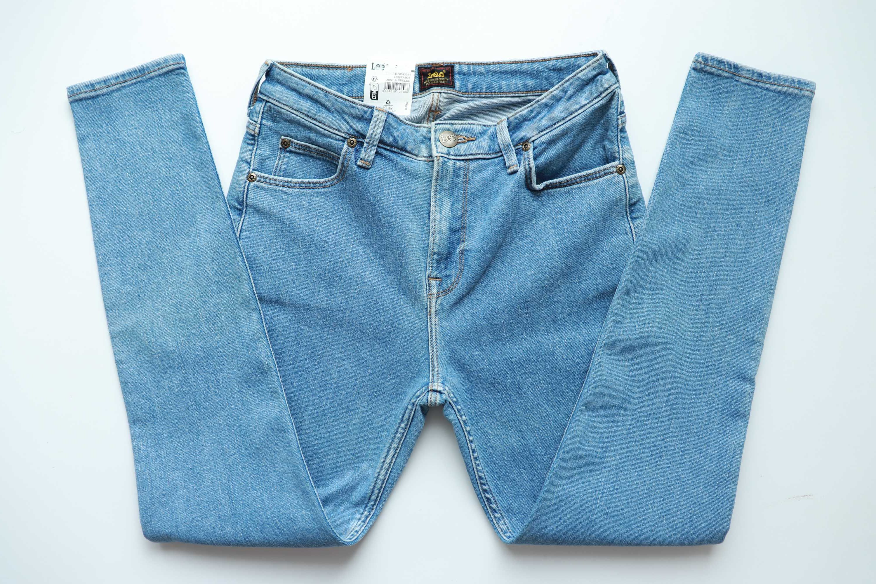 LEE SCARLETT HIGH W29 L29 damskie spodnie jeansy nowe skinny okazja