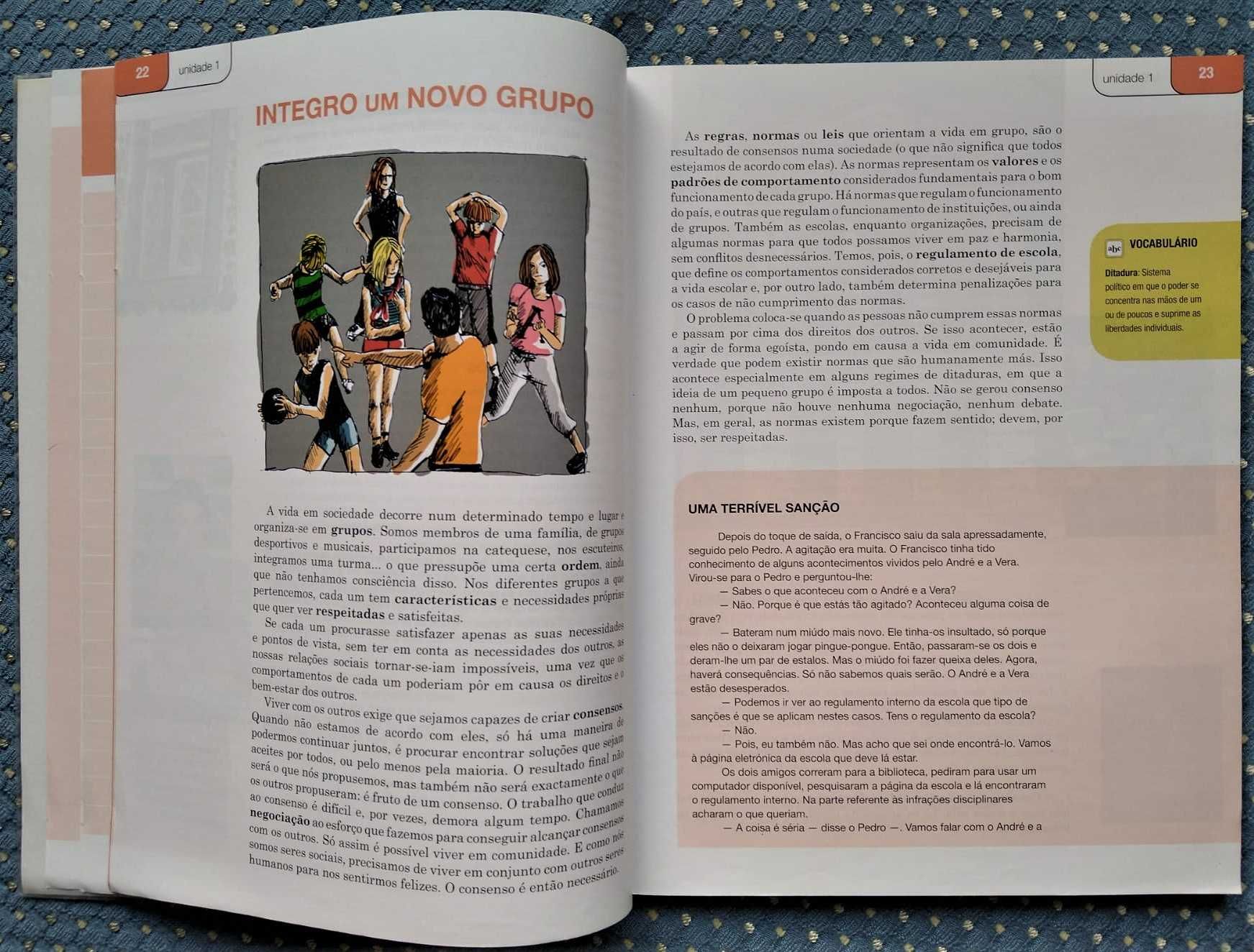 "Caminhos de Encontro: EMRC 5ºAno" Manual + Caderno Aluno - Como NOVOS