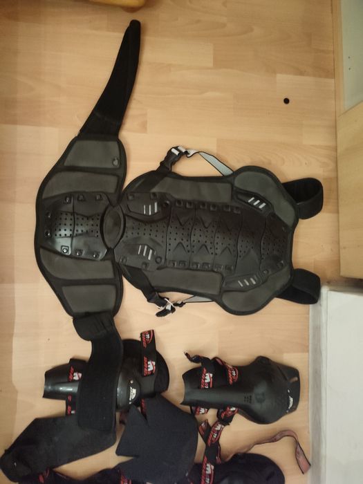 Zestaw ochraniaczy Enduro cross garb łokcie kolana zbroja moto plecy