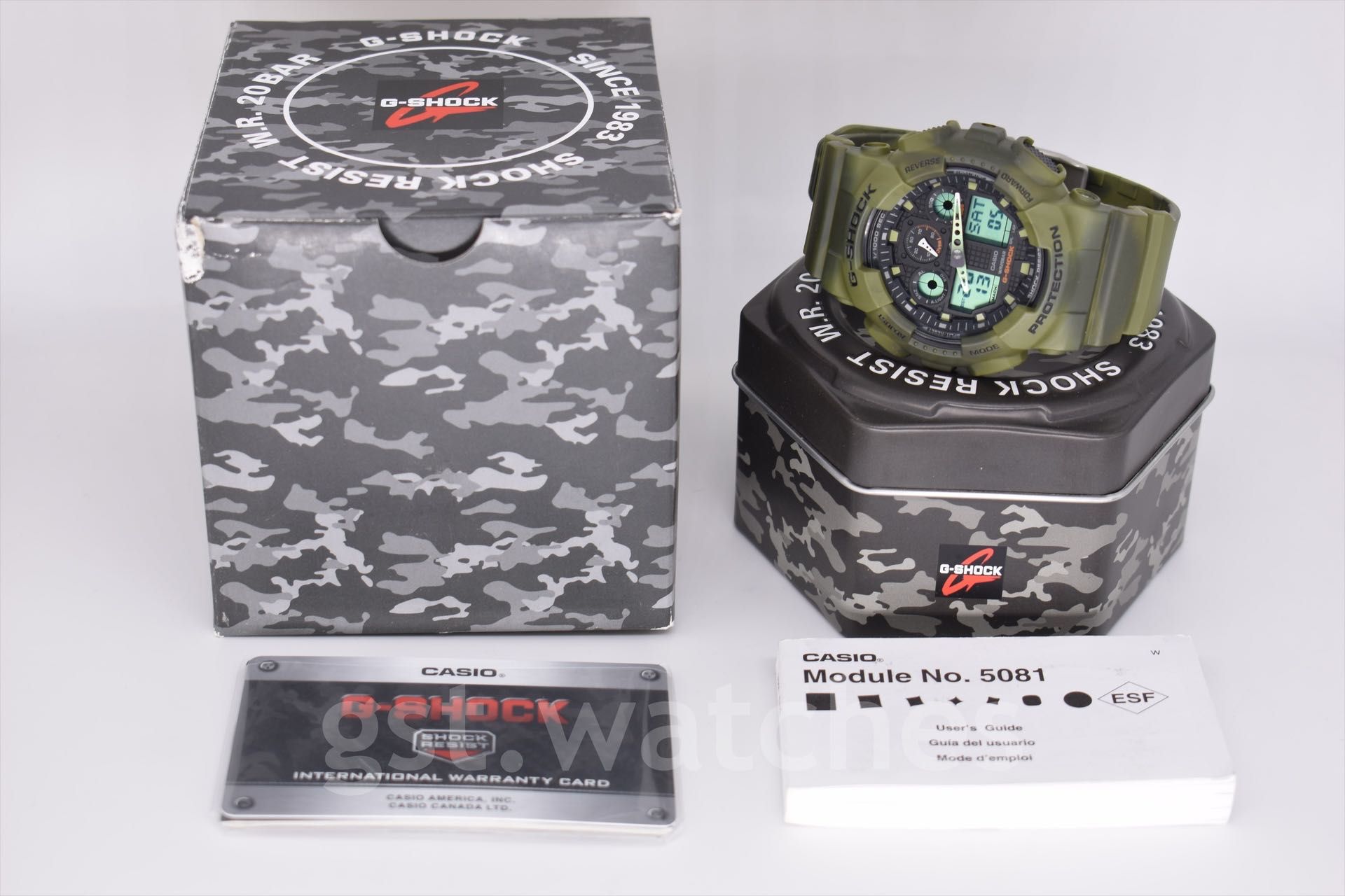 Casio G-Shock GA-100MM-3A NEW ORIGINAL | Limited edition