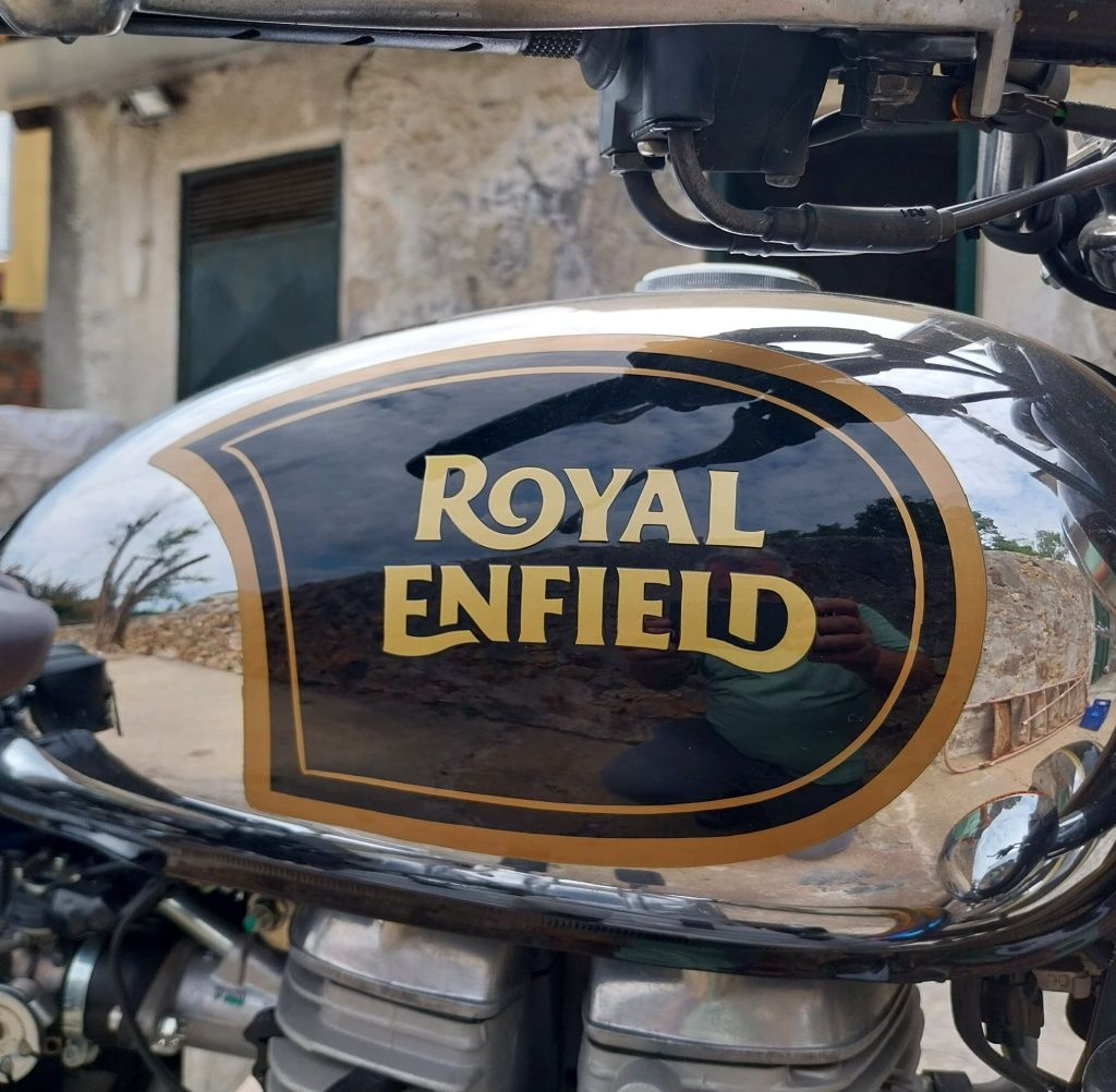 Mota Royal Enfield 500 c.c de 2018 aceito troca por classico