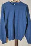 Niebieski sweter roz. S/M