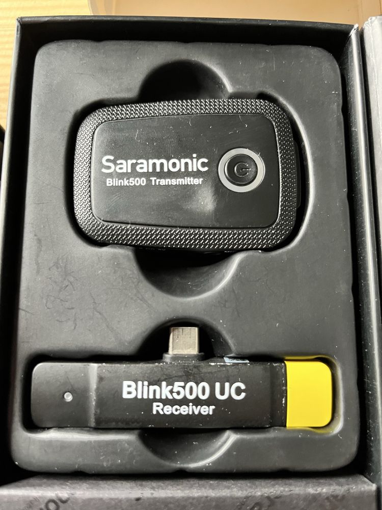 Saramonic blink 500 мікрофони usb c камери