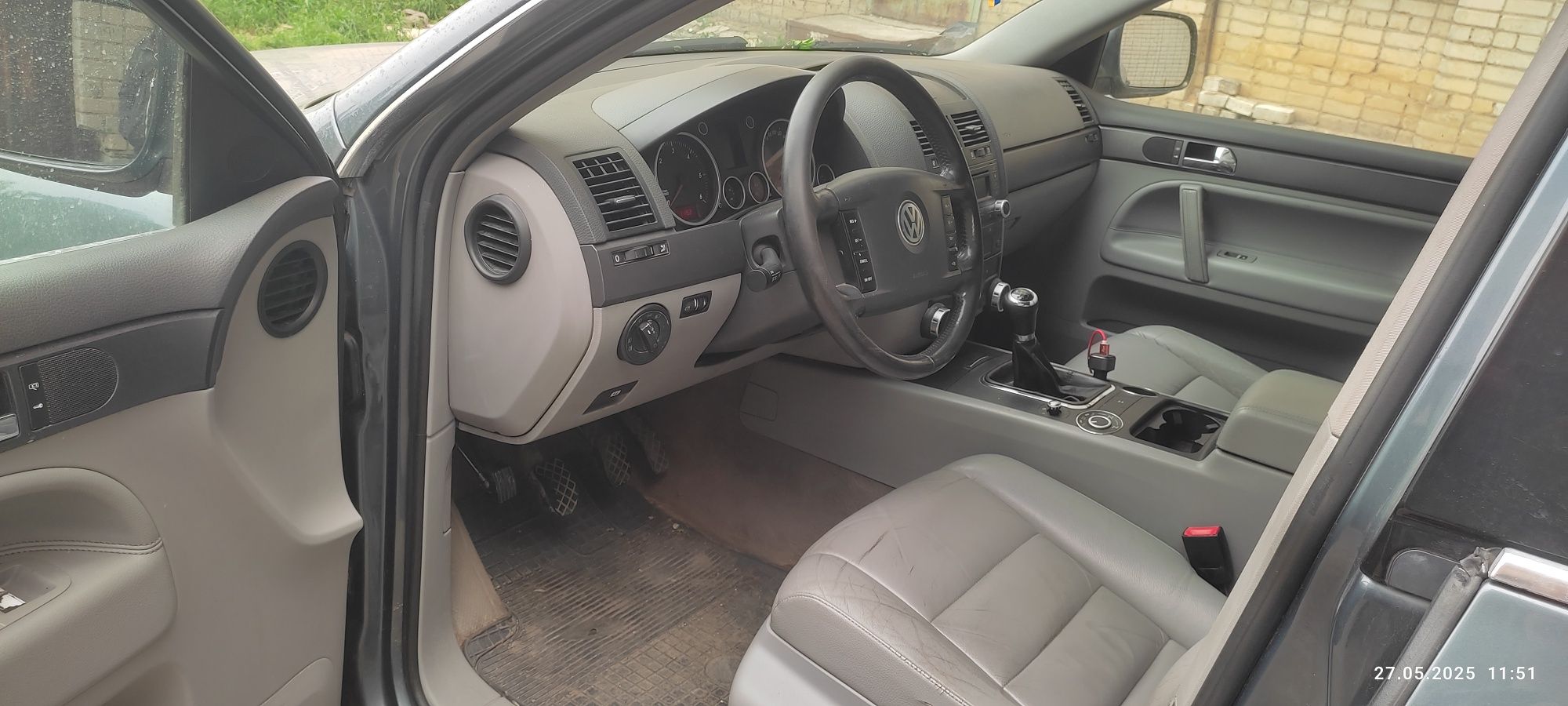 Volkswagen touareg 2005 год. Кпп механика, на пружинах.