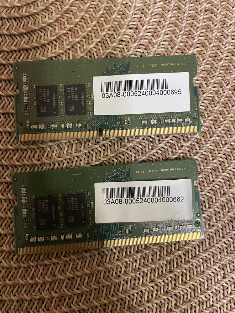 Оперативна пам'ять Samsung SODIMM DDR4 16Gb (2*8Gb) 3200MHz