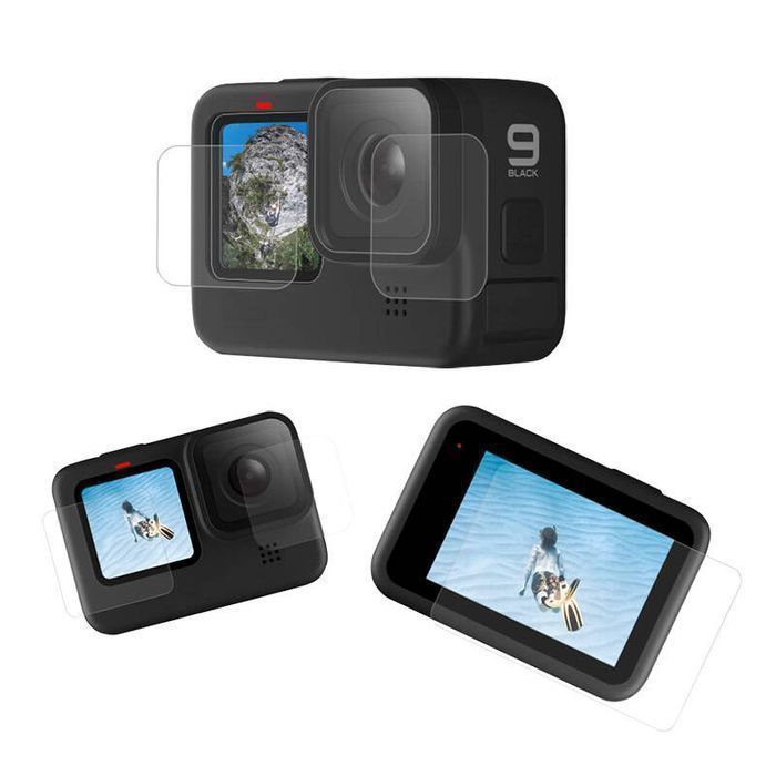 Szkło Hartowane Telesin Na Ekran I Obiektyw Do Gopro Hero 12 / 11 / 10